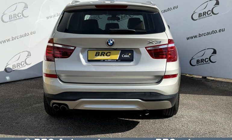 BMW X3 28i xDrive Automatas 2015 full