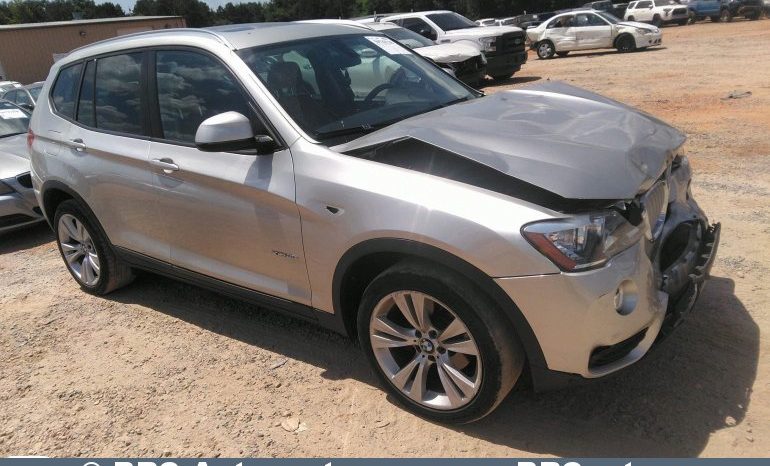BMW X3 28i xDrive Automatas 2015 full