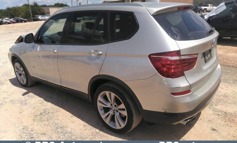 BMW X3 28i xDrive Automatas 2015 full
