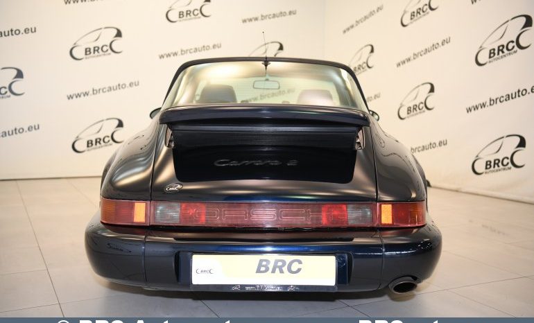 Porsche 911 Carerra 2 Targa 964 1991 full