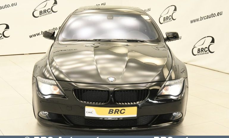 BMW 650 i Automatas 2009 full