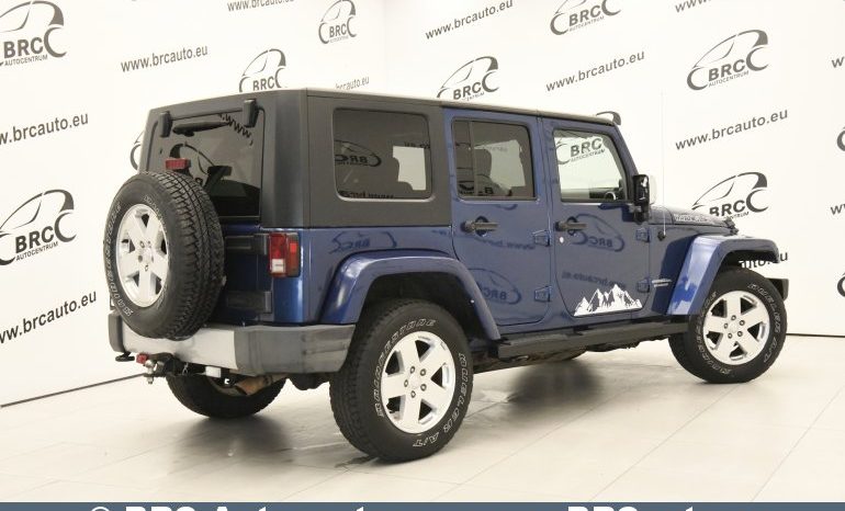 Jeep Wrangler 3.8 Unlimited Sahara Automatas 2010 full