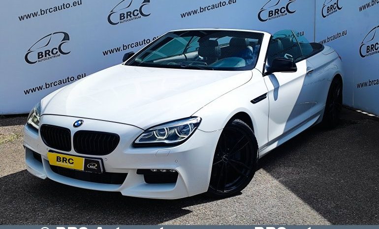 BMW 650 4.4i xDrive Cabrio Automatas 2012 full