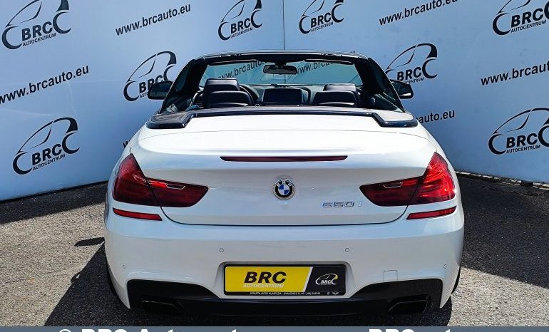 BMW 650 4.4i xDrive Cabrio Automatas 2012 full