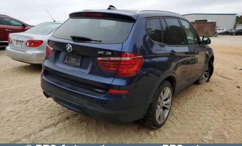 BMW X3 28i sDrive Automatas 2016 full