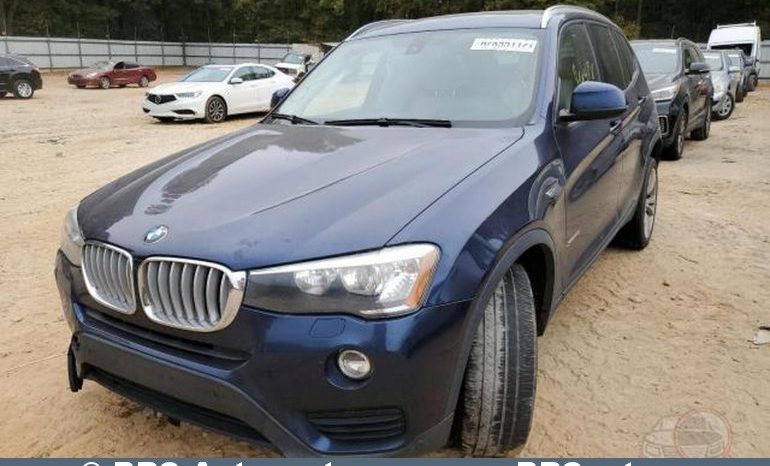 BMW X3 28i sDrive Automatas 2016 full