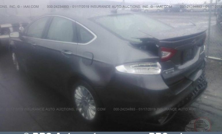 Ford Fusion Plug-in Hybrid Titanium Automatas 2014 full