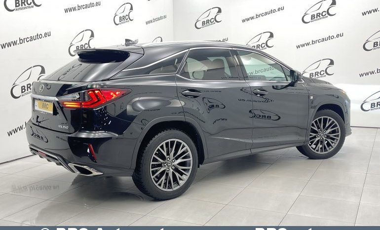 Lexus RX 350 AWD F-Sport Automatas 2018 full