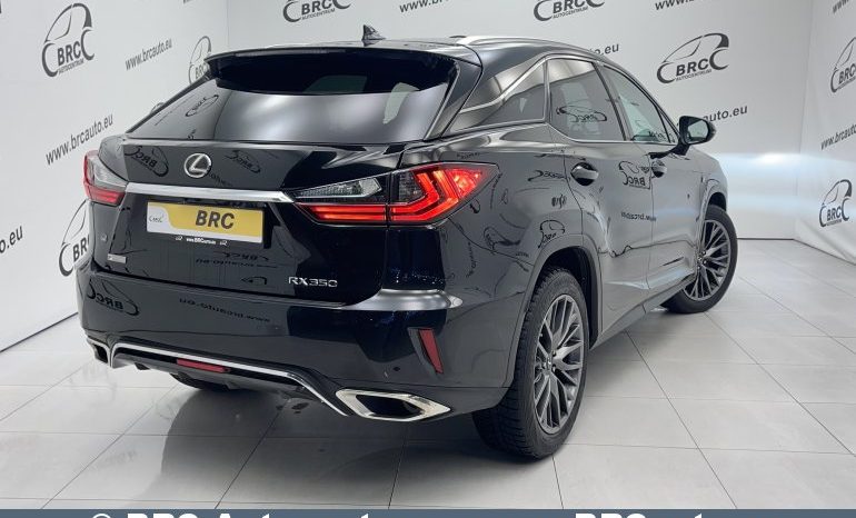 Lexus RX 350 AWD F-Sport Automatas 2018 full