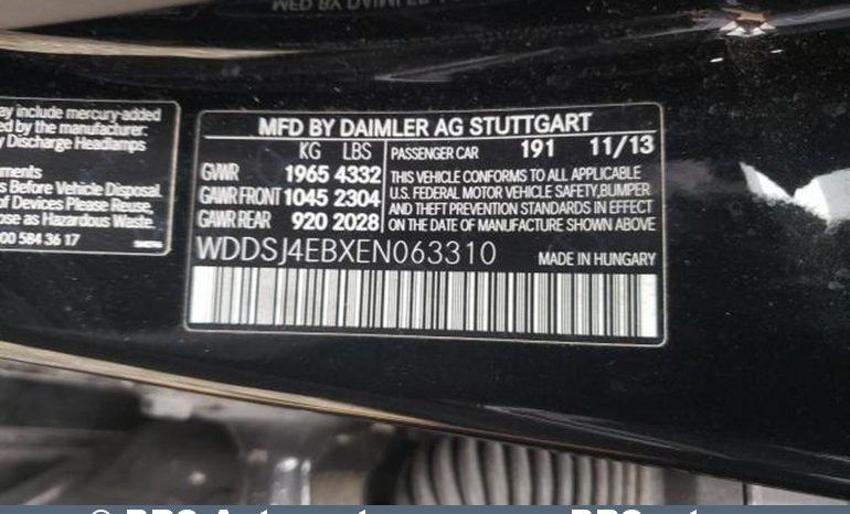 Mercedes-Benz CLA 250 Automatas 2014 full
