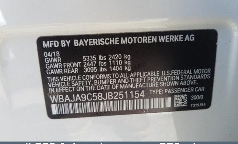 BMW 530 E Plug-In Automatas 2018 full
