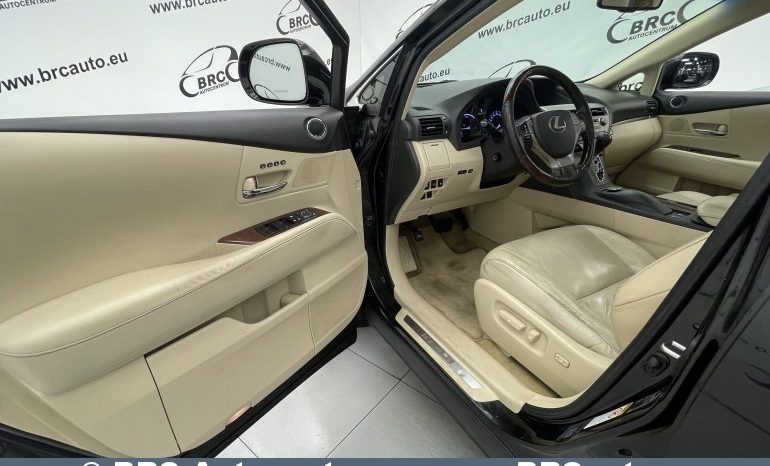 Lexus RX 450h 3.5 LHD Executive 4WD E-CVT Hybrid Automatas 2014 full
