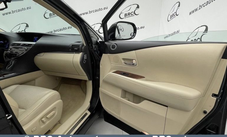 Lexus RX 450h 3.5 LHD Executive 4WD E-CVT Hybrid Automatas 2014 full
