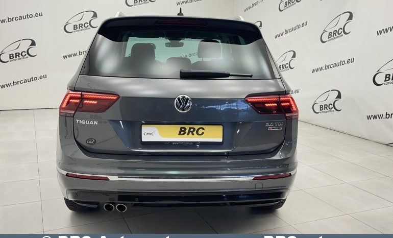 Volkswagen Tiguan 2.0 TDI DSG 4Motion R-Line Automatas 2018 full