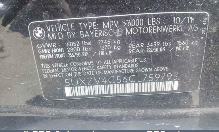 BMW X5 3.5 XDrive Automatas 2012 full