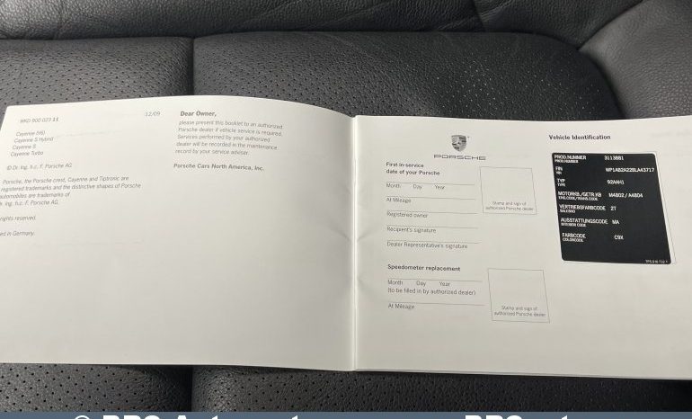 Porsche Cayenne 4.8S Automatas 2010 full