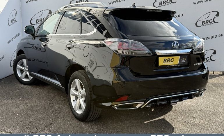 Lexus RX 350 3.5 V6 4WD Automatas 2011 full