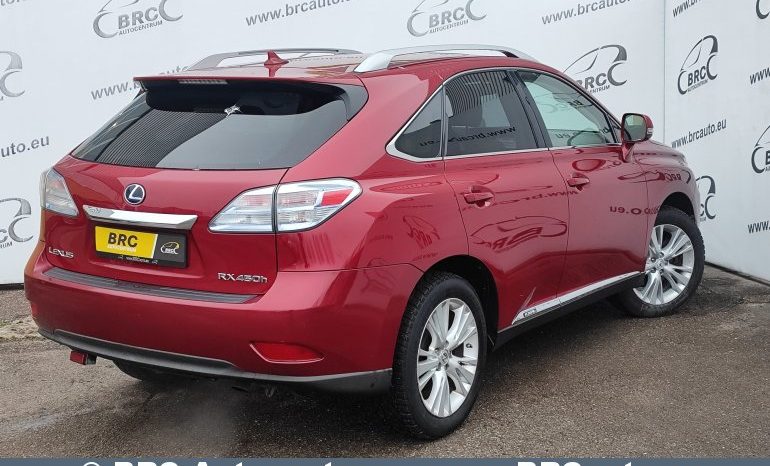 Lexus RX 450h Automatas 2010 full