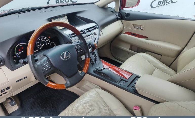 Lexus RX 450h Automatas 2010 full