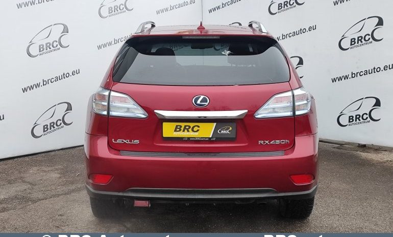 Lexus RX 450h Automatas 2010 full
