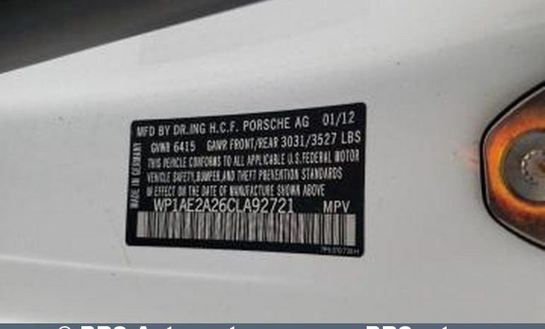 Porsche Cayenne Hybrid Automatas 2012 full