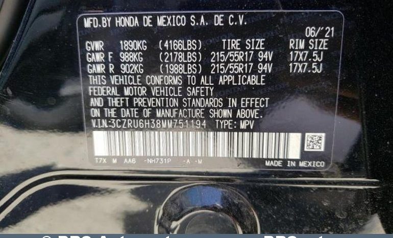 Honda HR-V 1.8 i-VTEC CVT Automatas 2021 full