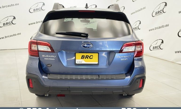 Subaru Outback 3.6R AWD Benzinas/Dujos Automatas 2018 full