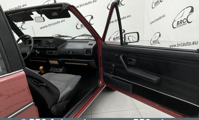 Volkswagen Golf 1.6 Cabrio GL 1982 full