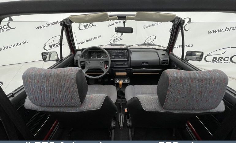 Volkswagen Golf 1.6 Cabrio GL 1982 full