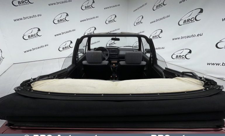 Volkswagen Golf 1.6 Cabrio GL 1982 full