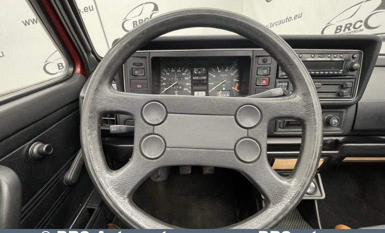 Volkswagen Golf 1.6 Cabrio GL 1982 full