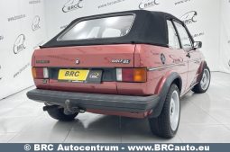 Volkswagen Golf 1.6 Cabrio GL 1982 full