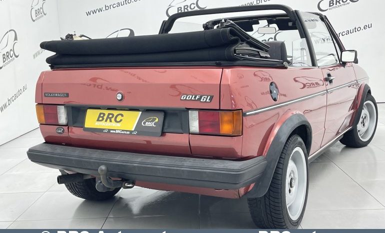 Volkswagen Golf 1.6 Cabrio GL 1982 full