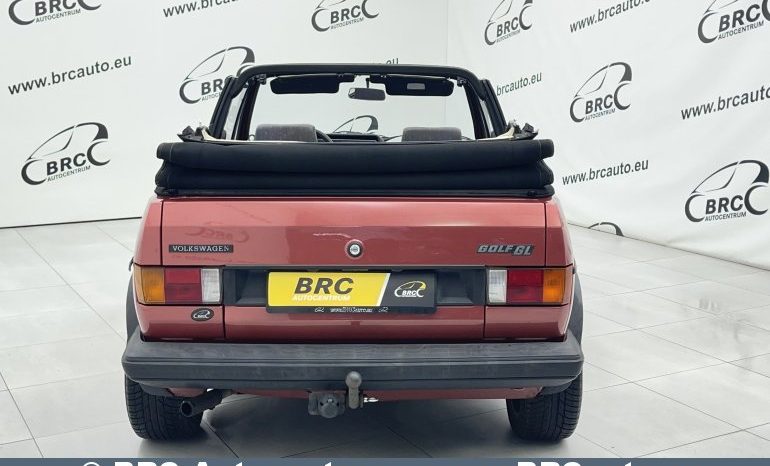 Volkswagen Golf 1.6 Cabrio GL 1982 full
