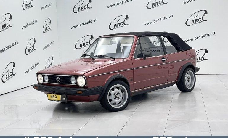 Volkswagen Golf 1.6 Cabrio GL 1982 full