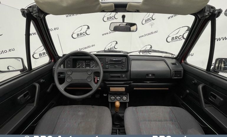 Volkswagen Golf 1.6 Cabrio GL 1982 full