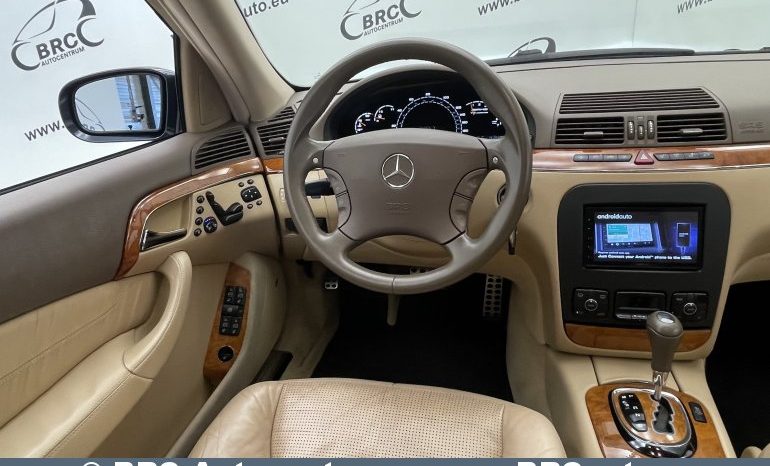 Mercedes-Benz S 55 AMG V8 Kompressor Automatas 2005 full