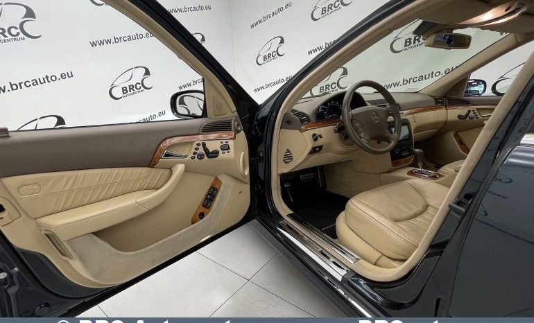 Mercedes-Benz S 55 AMG V8 Kompressor Automatas 2005 full