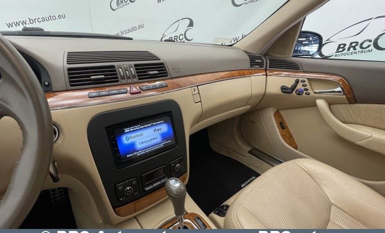 Mercedes-Benz S 55 AMG V8 Kompressor Automatas 2005 full