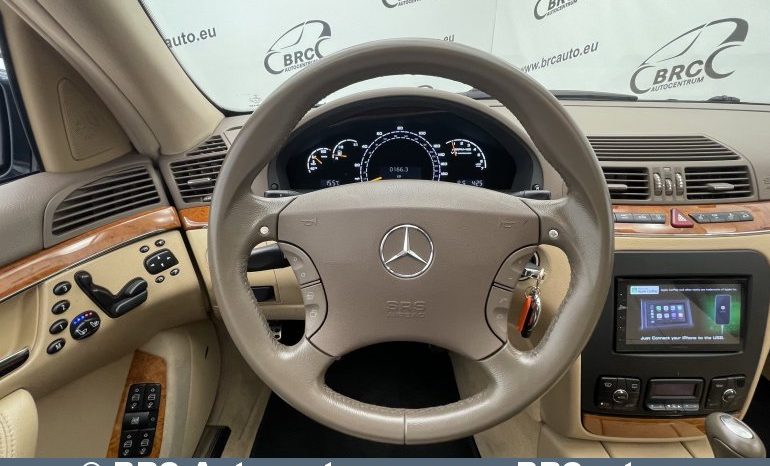 Mercedes-Benz S 55 AMG V8 Kompressor Automatas 2005 full