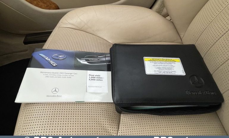 Mercedes-Benz S 55 AMG V8 Kompressor Automatas 2005 full