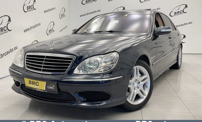 Mercedes-Benz S 55 AMG V8 Kompressor Automatas 2005 full