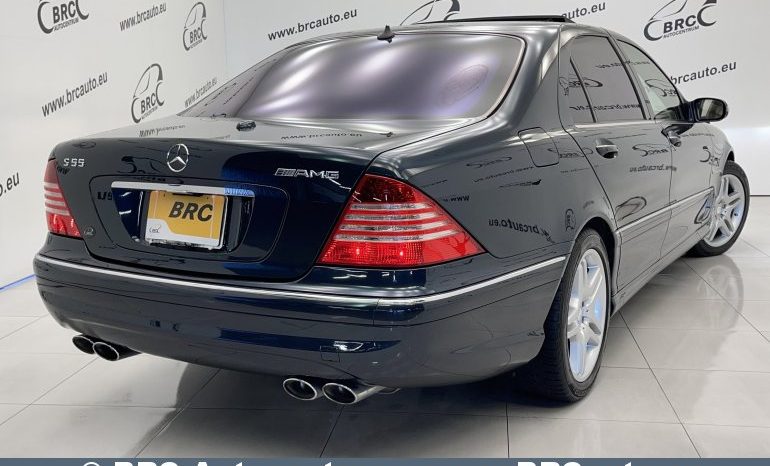 Mercedes-Benz S 55 AMG V8 Kompressor Automatas 2005 full