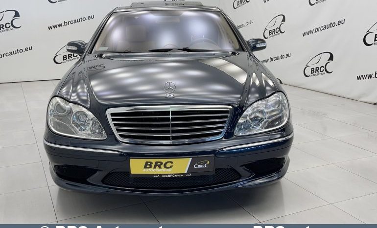 Mercedes-Benz S 55 AMG V8 Kompressor Automatas 2005 full