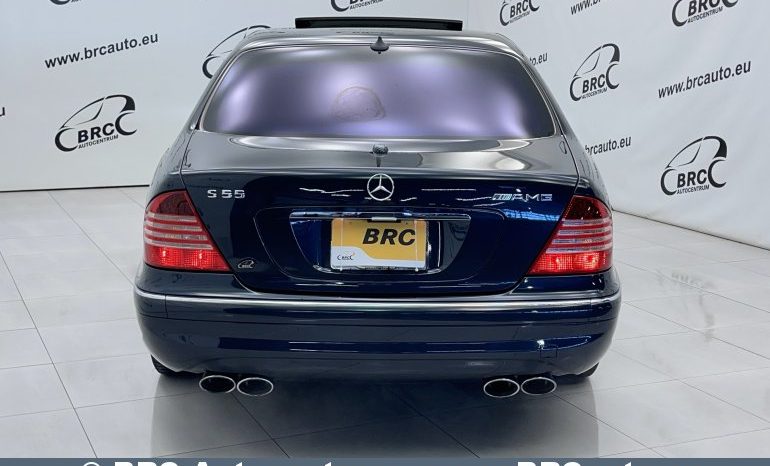 Mercedes-Benz S 55 AMG V8 Kompressor Automatas 2005 full