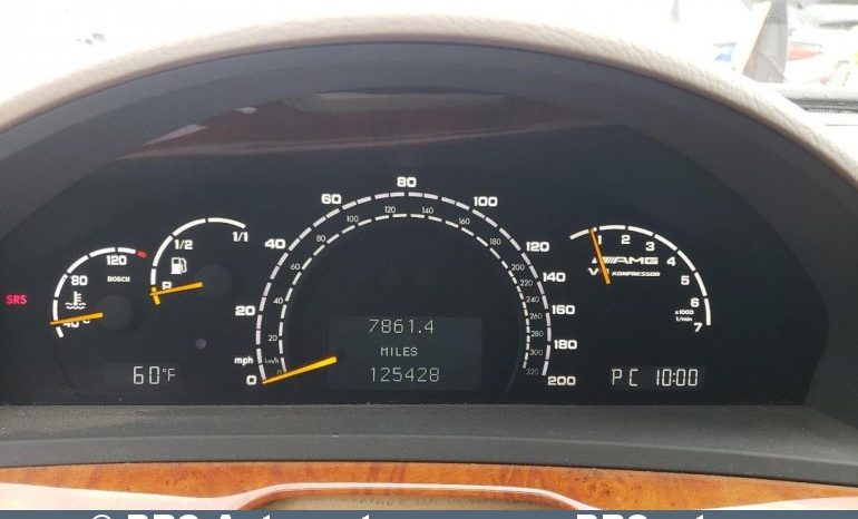 Mercedes-Benz S 55 AMG V8 Kompressor Automatas 2005 full