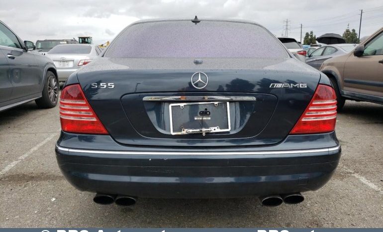 Mercedes-Benz S 55 AMG V8 Kompressor Automatas 2005 full