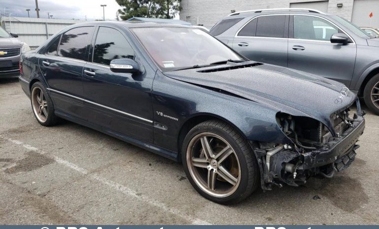 Mercedes-Benz S 55 AMG V8 Kompressor Automatas 2005 full