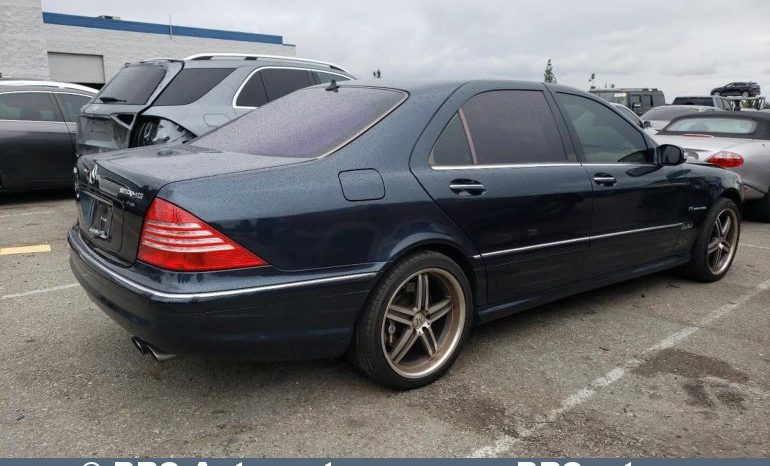 Mercedes-Benz S 55 AMG V8 Kompressor Automatas 2005 full