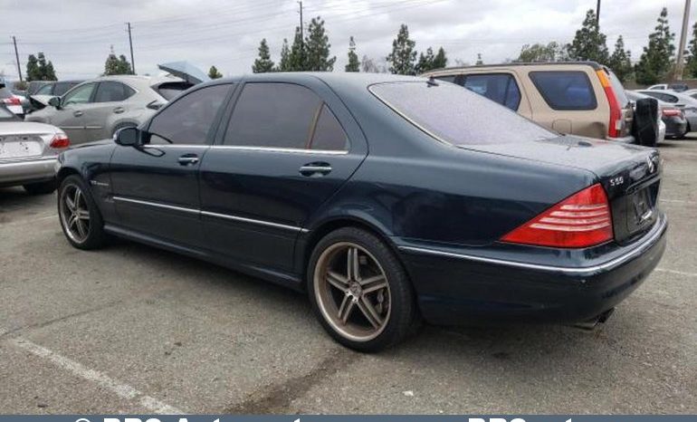 Mercedes-Benz S 55 AMG V8 Kompressor Automatas 2005 full